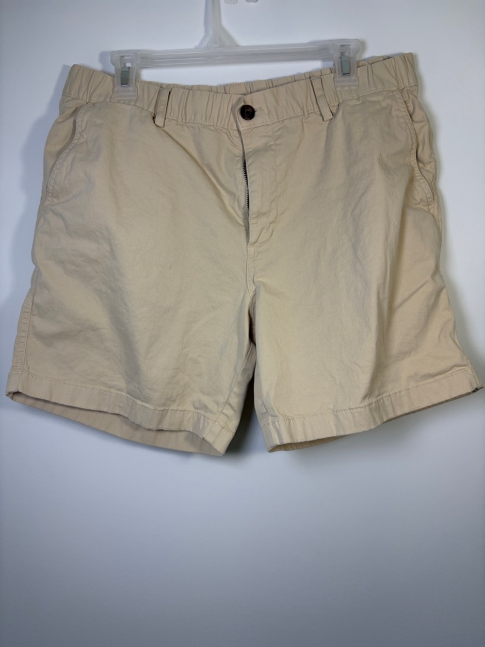 Men's Bearbottom Casual Cotton Shorts - Beige - XL 7” Inseam
